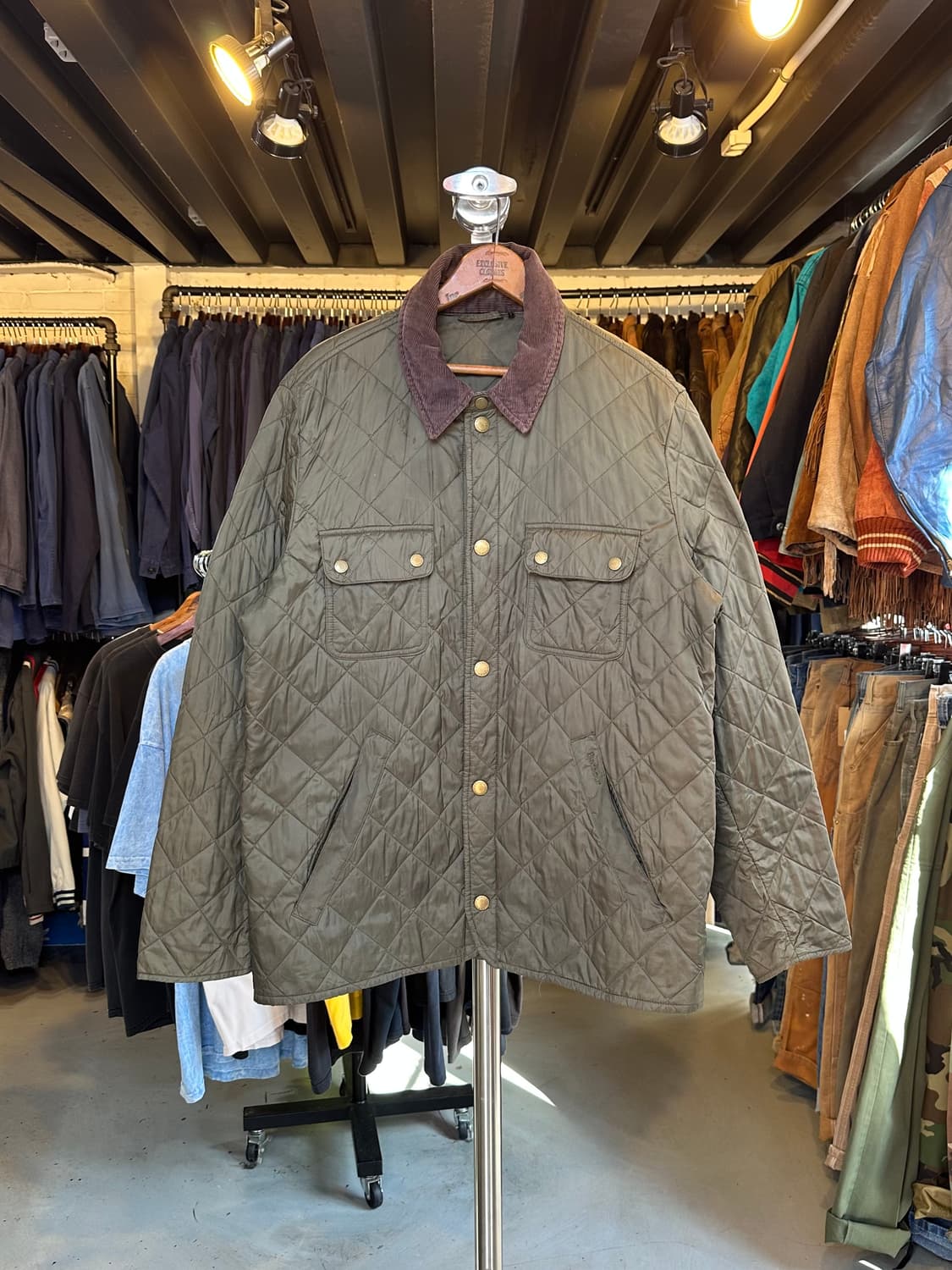 바버 리더스데일 Liddesdale 퀄팅 자켓  상품이미지1