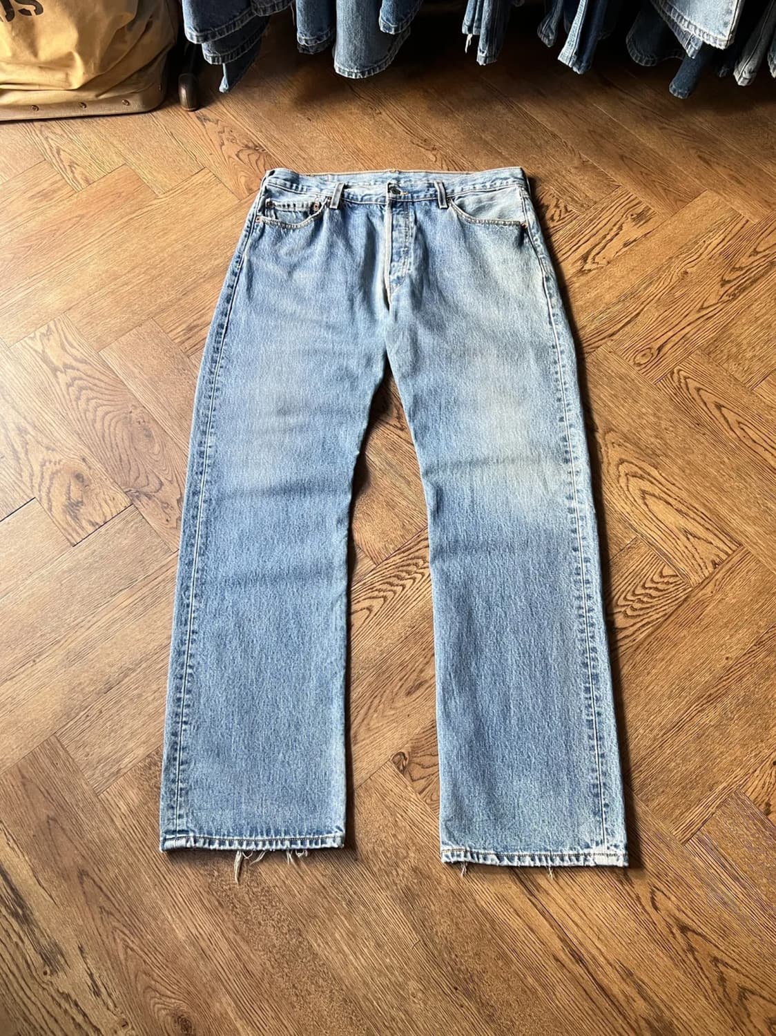 [36]00's 리바이스 501 멕시코제 스트레이트 데님 팬츠 상품이미지1