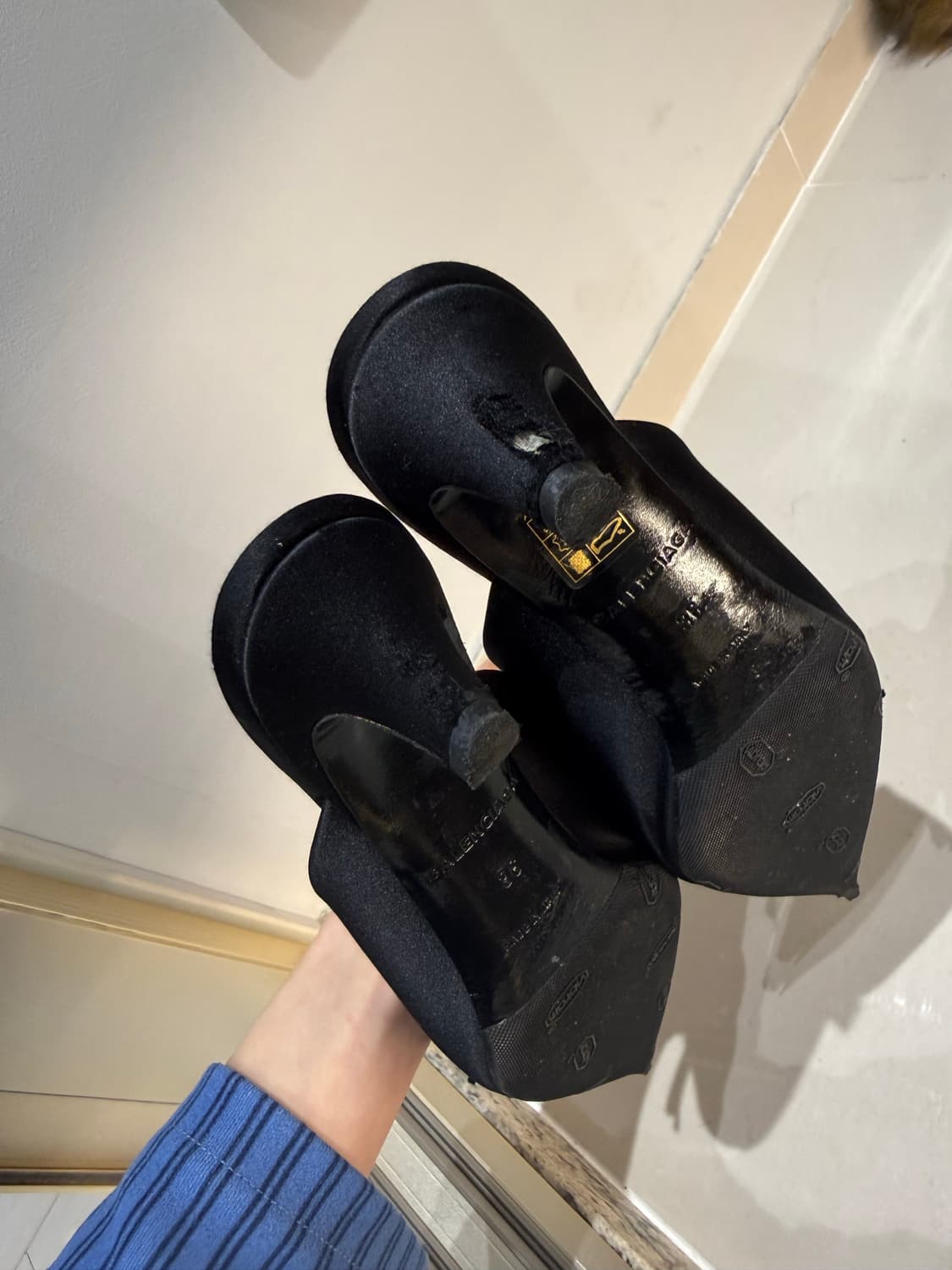 발렌시아가 나이프 뮬 힐 36size 상품이미지3