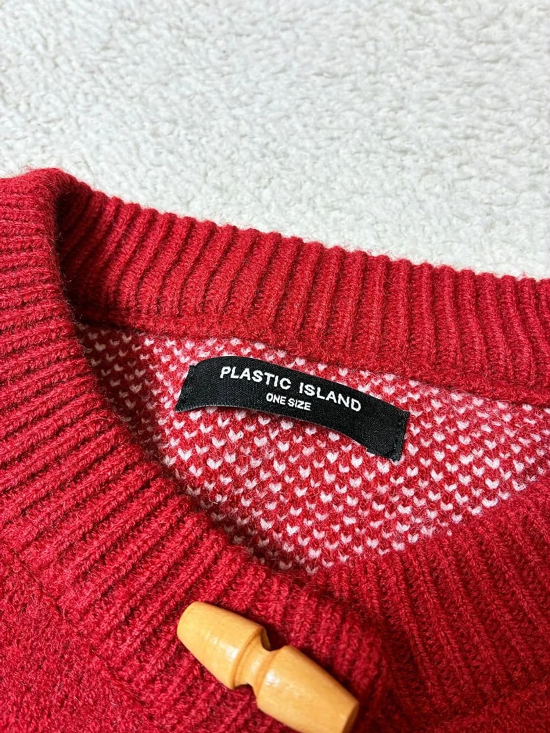 플라스틱아일랜드 25ss 토글 니트 가디건 PN7463 상품이미지7