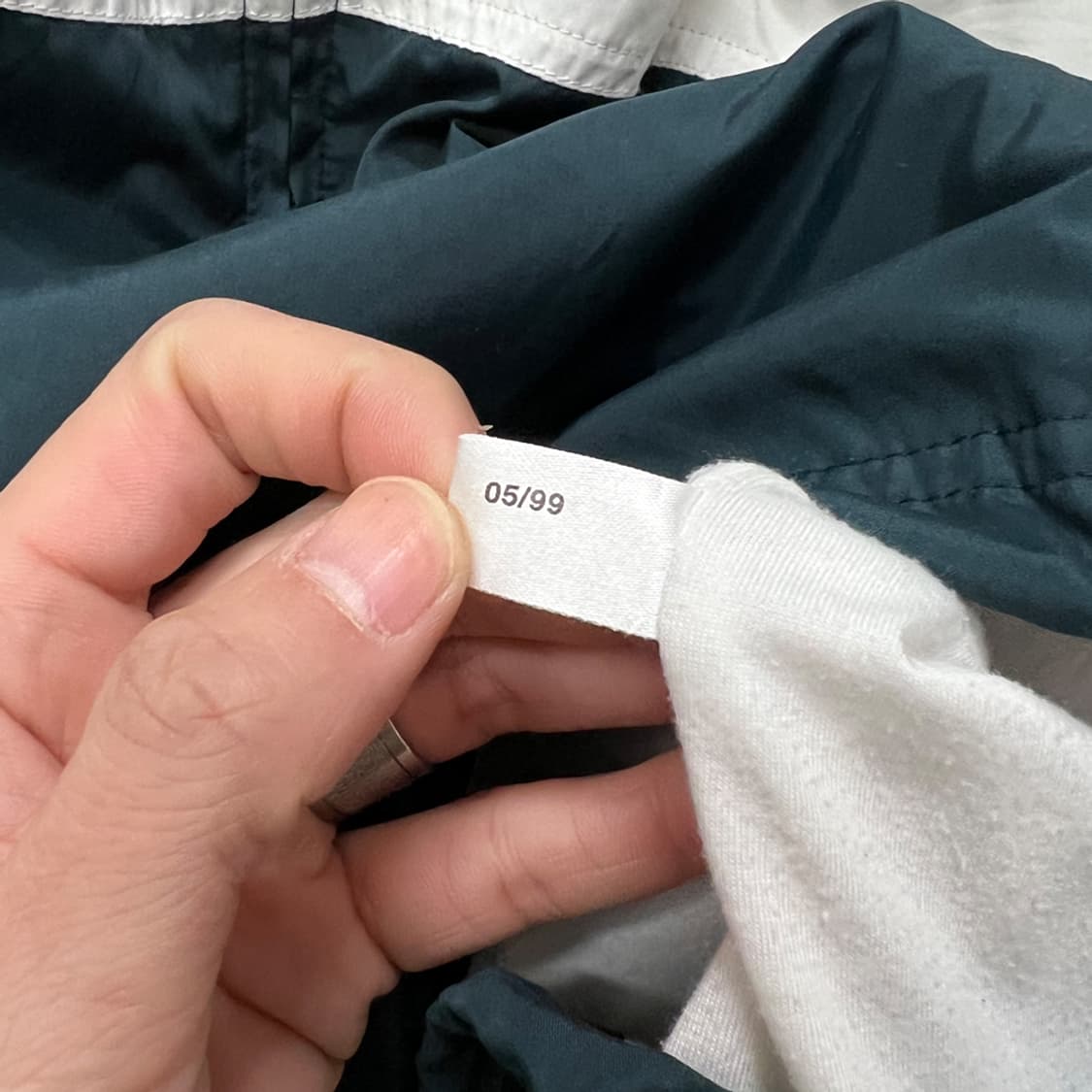 90s 아디다스 우먼스 올드스쿨 바람막이 자켓 XL 상품이미지4