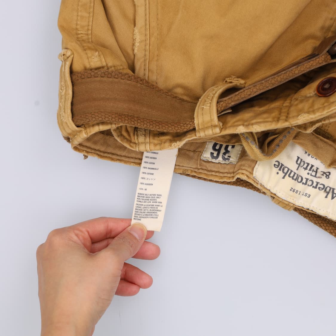 36 아베크롬비 카고 반바지 0327H1 상품이미지4