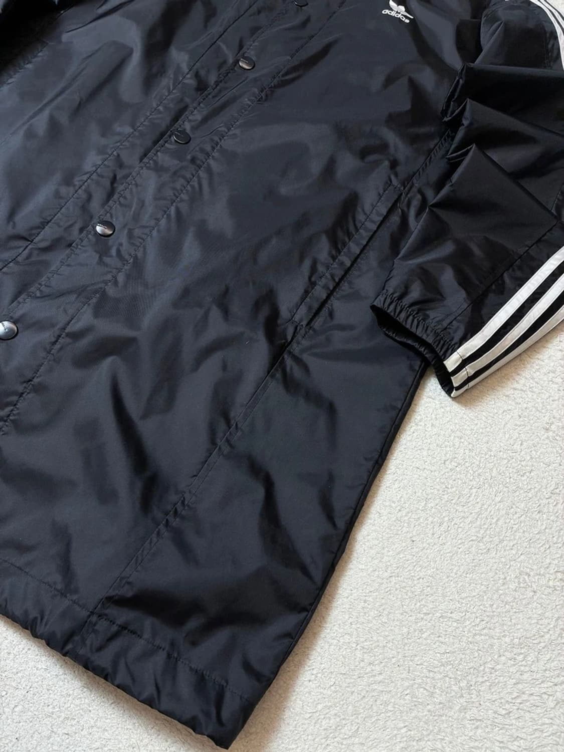 아디다스 파이어버드 빅로고 퍼티그 롱 코트 PN7640 상품이미지6