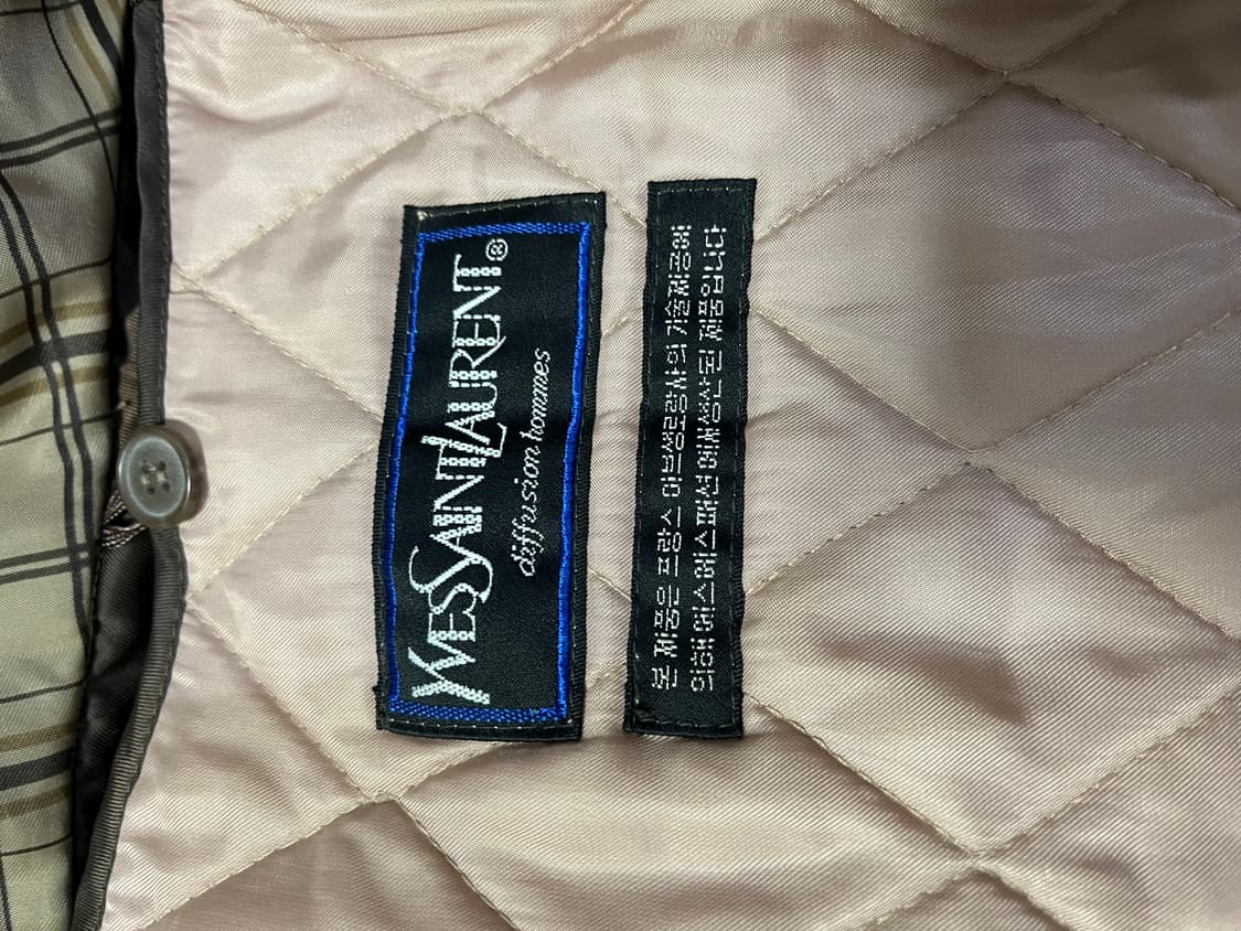 입생로랑 빈티지 간절기코트 95-100정도 상품이미지5