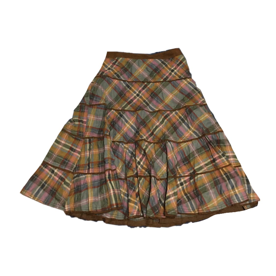 빈티지 모리걸 체크 치마 상품이미지1