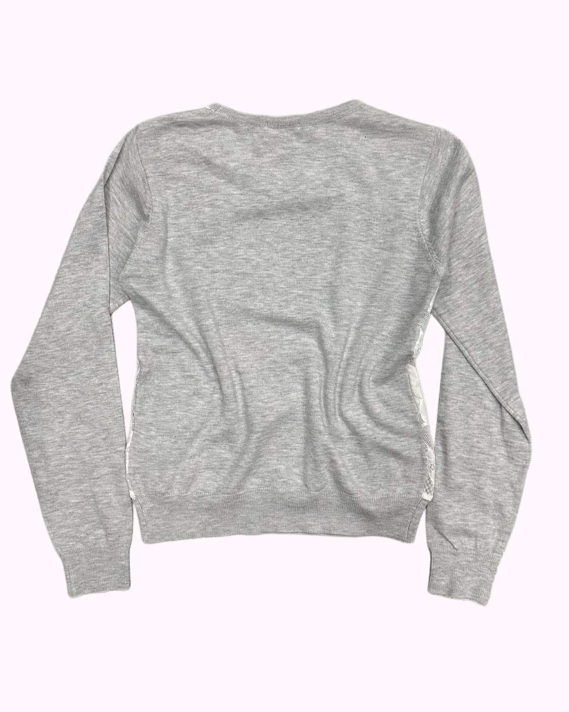 GLACIER flower lace pearl knit t-shirt 상품이미지4