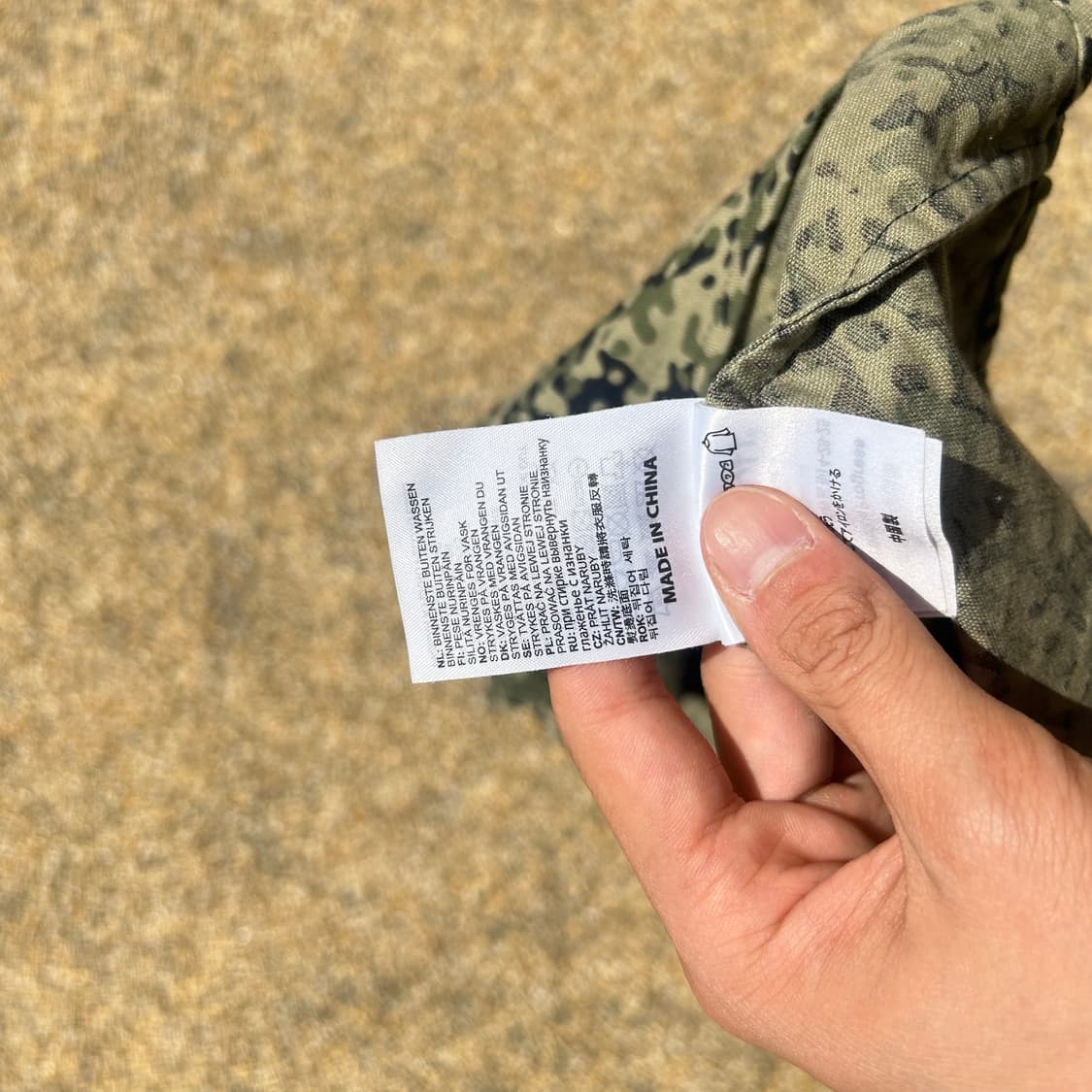 칼하트(Carhartt) 카모폴라쥬 셔츠 상품이미지6