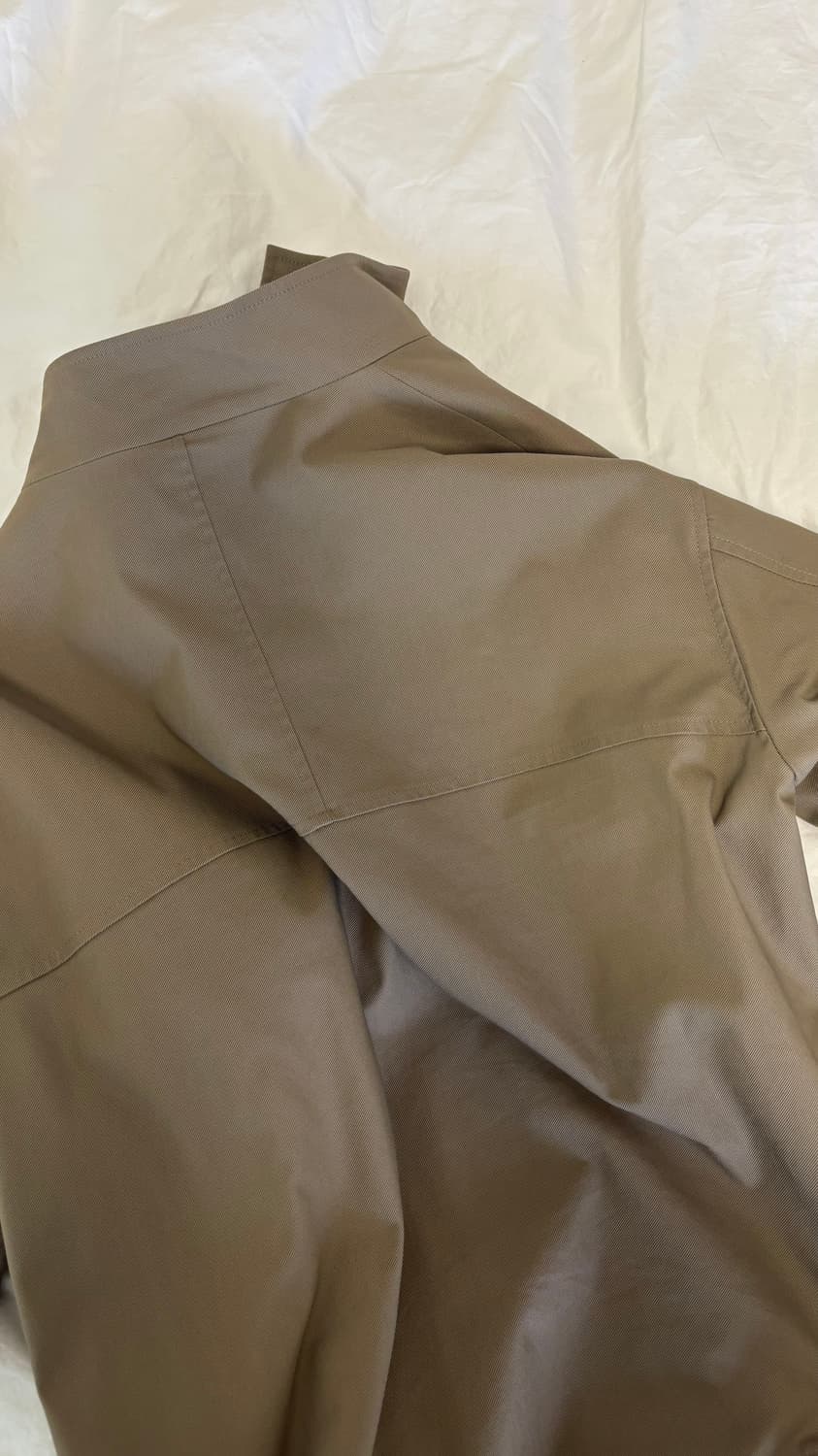 아워스코프(OURSCOPE) 하프넥 블루종 (베이지) 상품이미지3