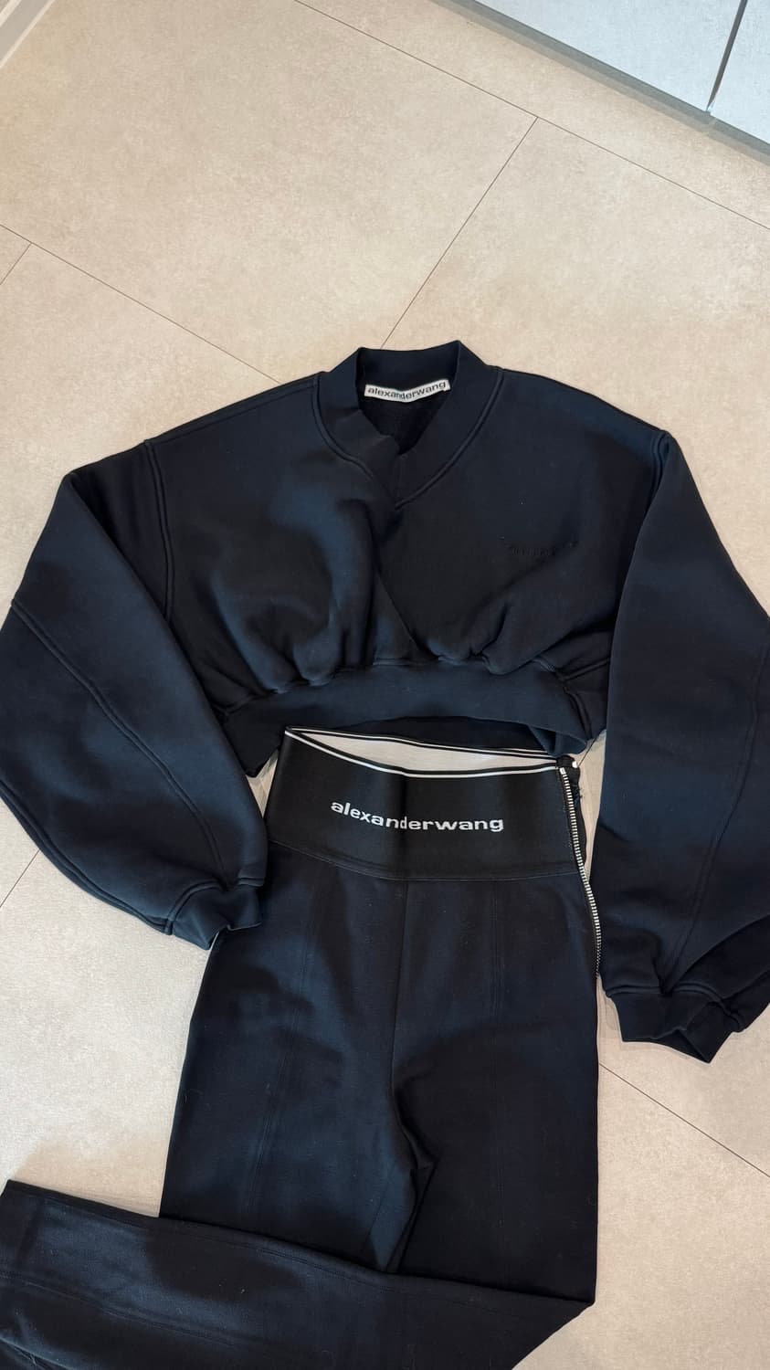 알렉산더왕 크롭 맨투맨 상품이미지4