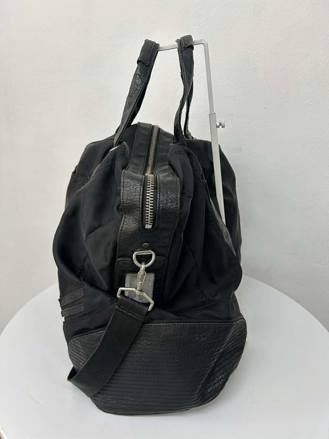 디젤 나일론 가죽 트리밍 빅 쇼퍼 토트백 여행 가방 상품이미지2