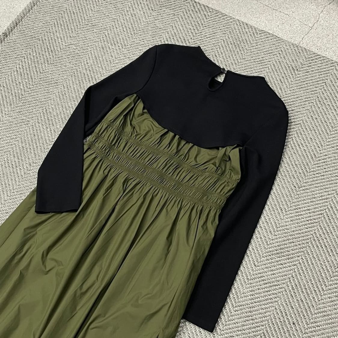 Leann moment 셔링 원피스v0041 상품이미지5