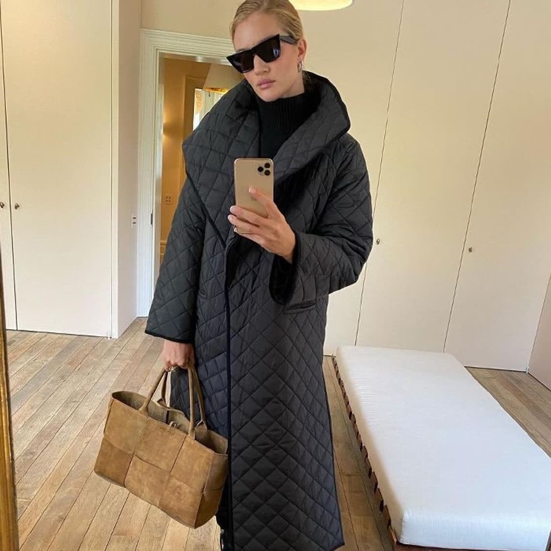 토템 시그니처 안시 퀼티드 코트(퀼팅코트) 상품이미지5