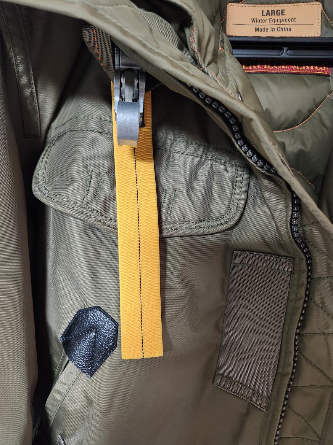 파라점퍼스 고비 패딩 토브레 카키 L 상품이미지7