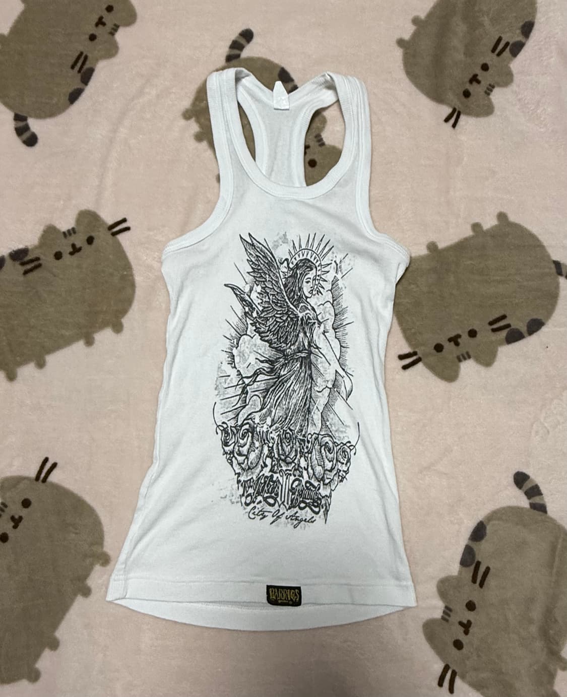 타투 슬리브리스 골지 나시티 상품이미지1