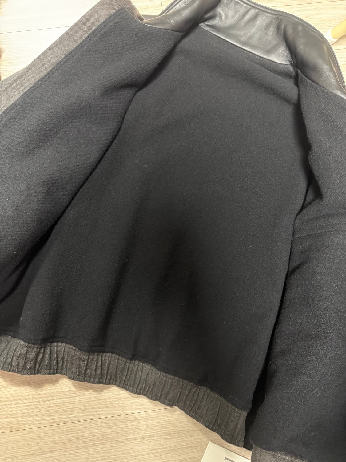 [3] 헤릴 23AW 위켄드 자켓 리버시블 블랙 상품이미지3