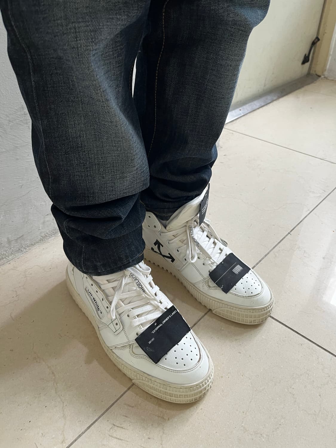 오프화이트 3.0 하이탑 스니커즈 42  상품이미지4