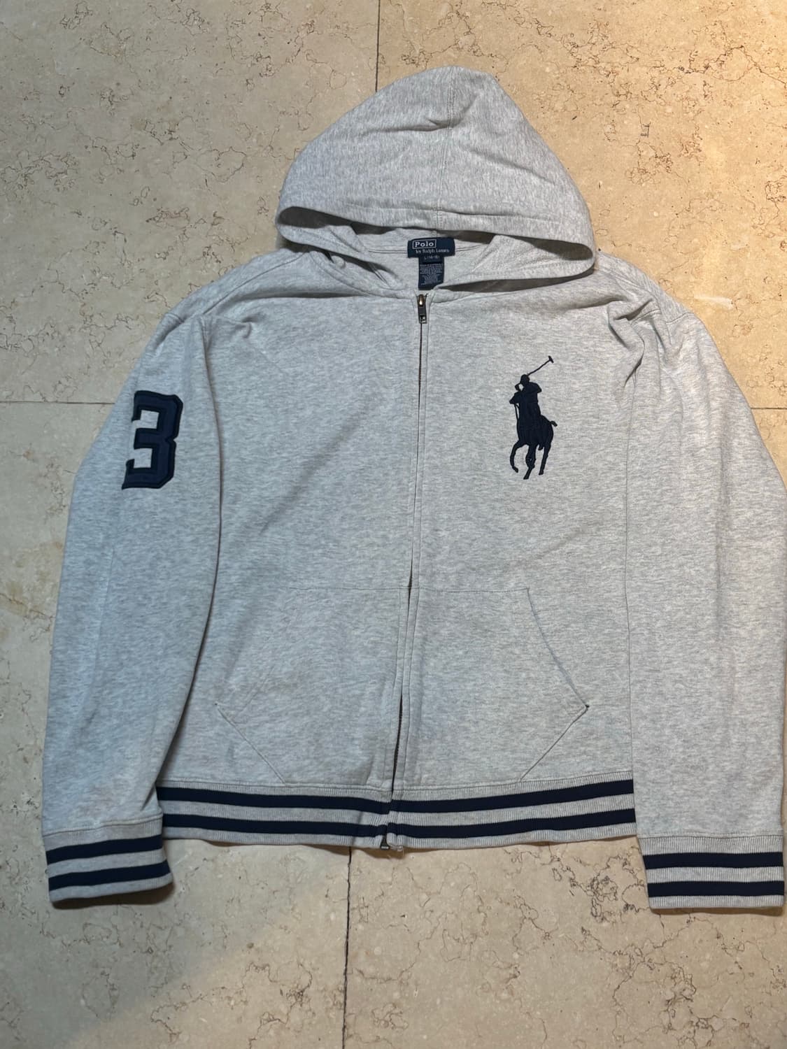 폴로 랄프로렌 빈티지 빅포니 후드집업 상품이미지2