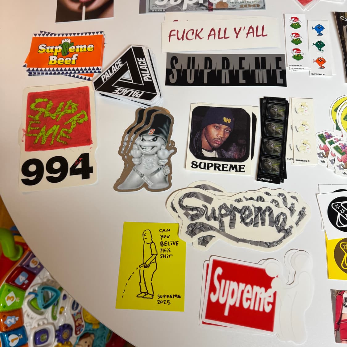 슈프림 박스로고 스티커 팝니다(스투시, 팔라스 등) 상품이미지5