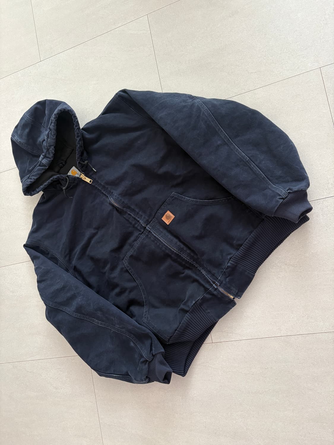 [XL] j130 MDT 칼하트 빈티지 액티브 샌드스톤 미드나잇 상품이미지1