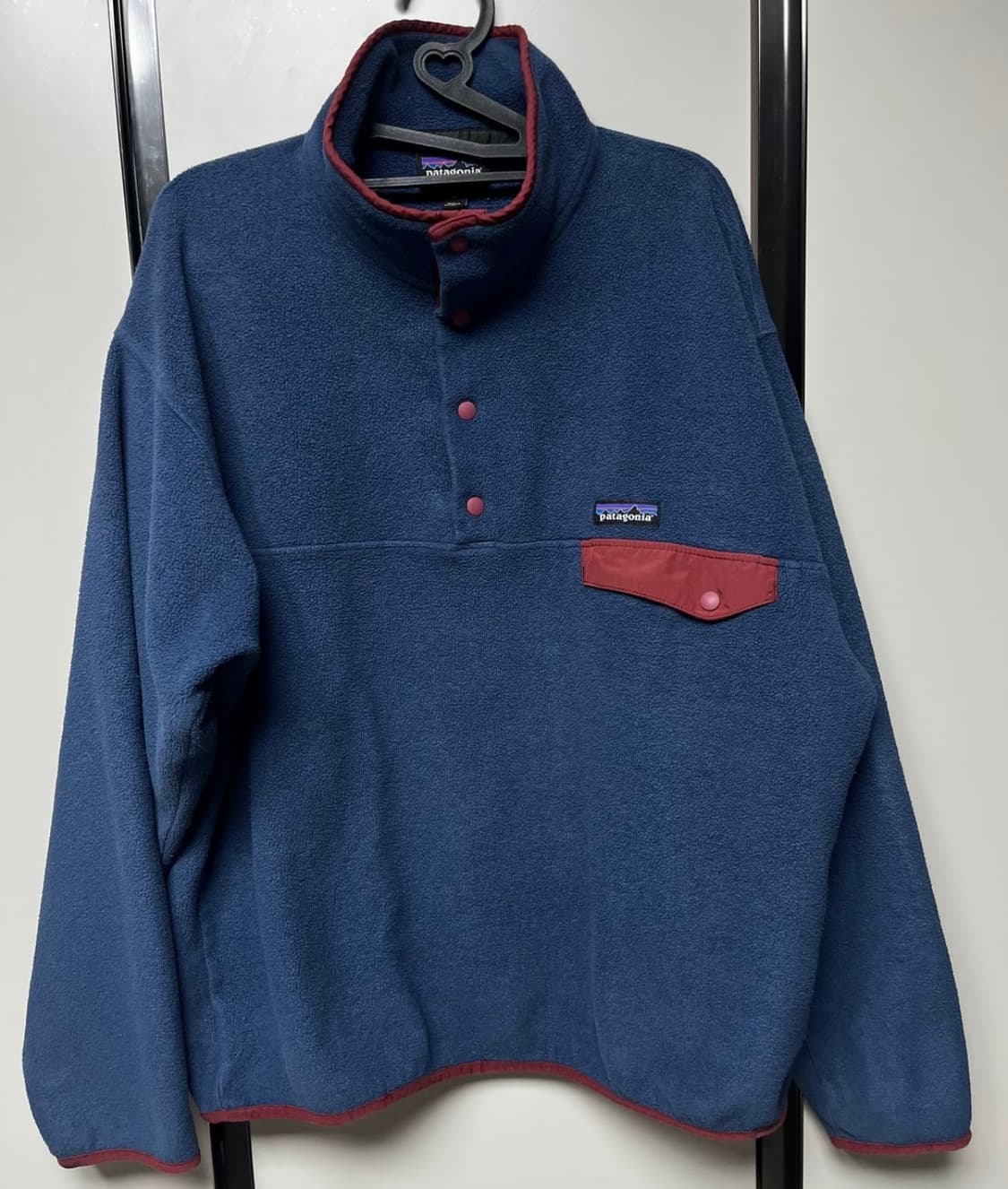 파타고니아 빈티지 신칠라 네이비/레드 상품이미지2