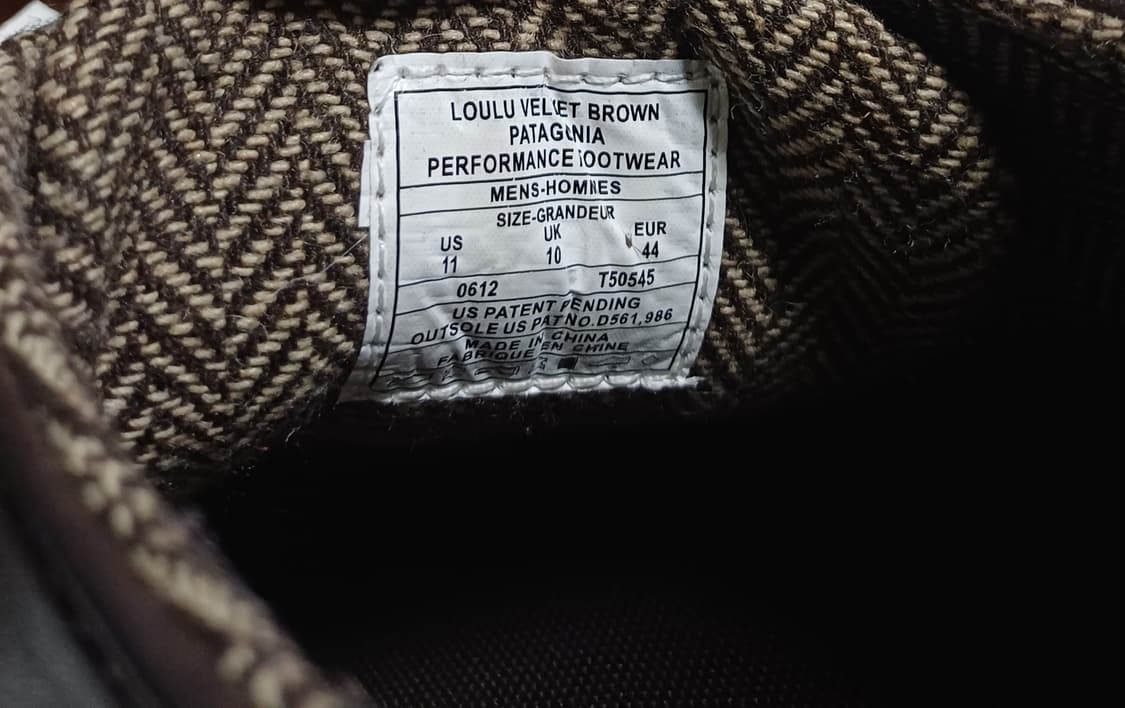 👞 파타고니아 룰루 벨벳 슈즈 - 브라운  상품이미지7