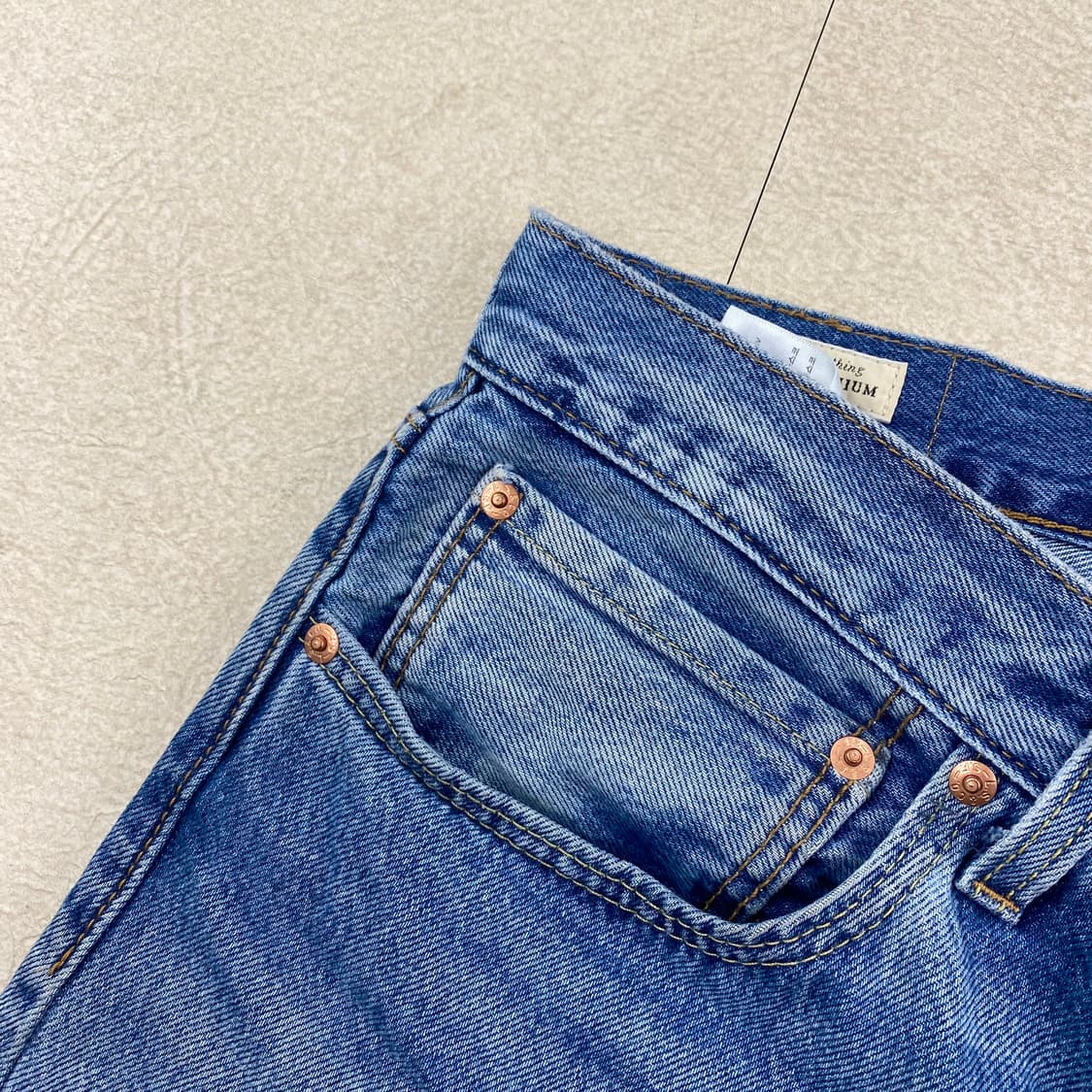 리바이스 프리미엄 빅E 555 루즈핏 데님 진(33) 상품이미지4