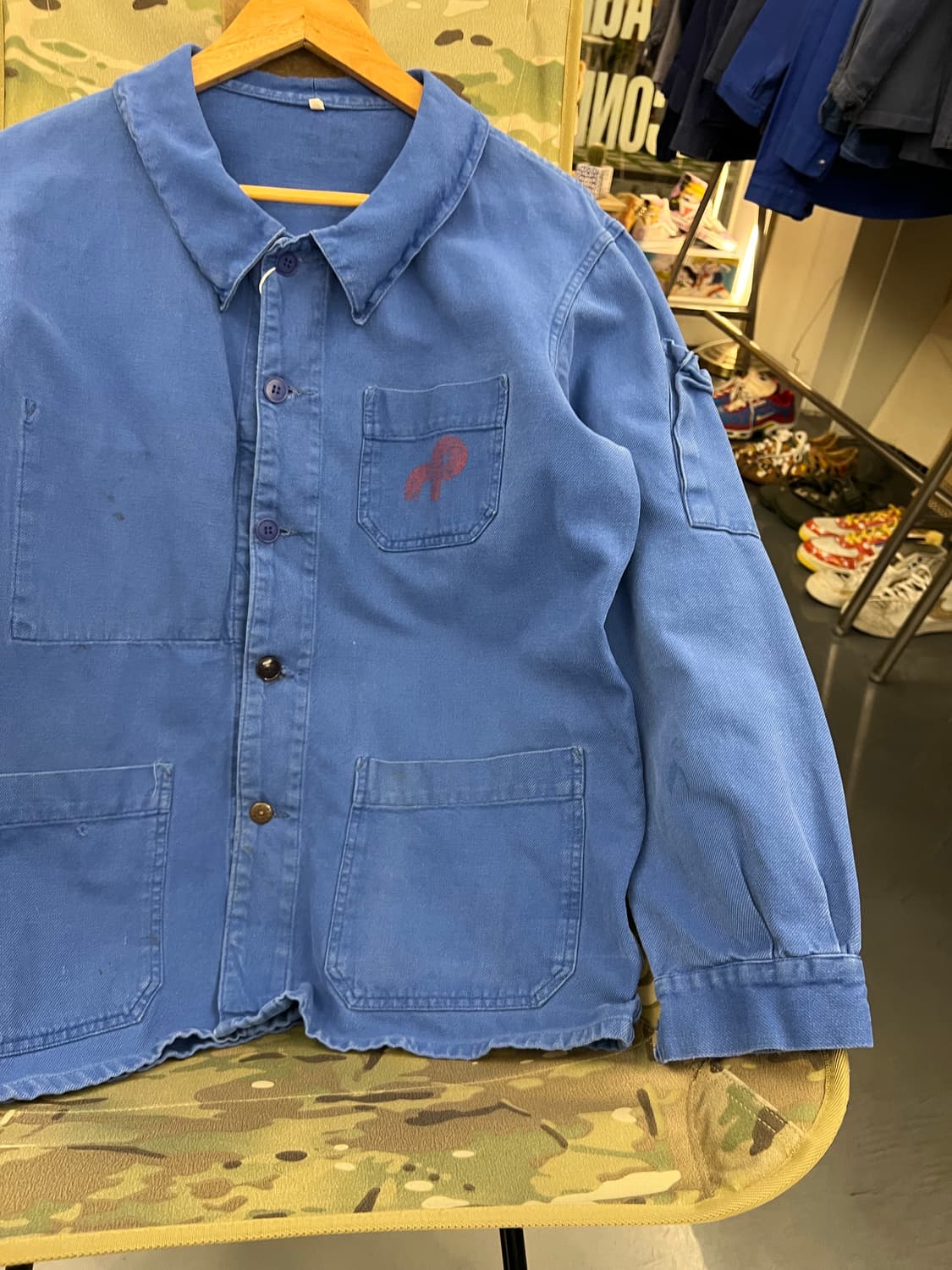 OLD VINTAGE HARD WASHING 빈티지프렌치워크자켓 상품이미지6