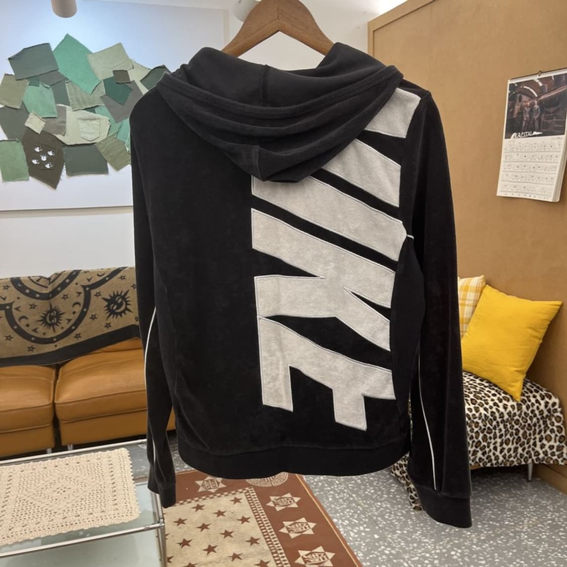 나이키 캐주얼 스포티 빅로고 벨벳 후드집업 95 C10077 상품이미지4