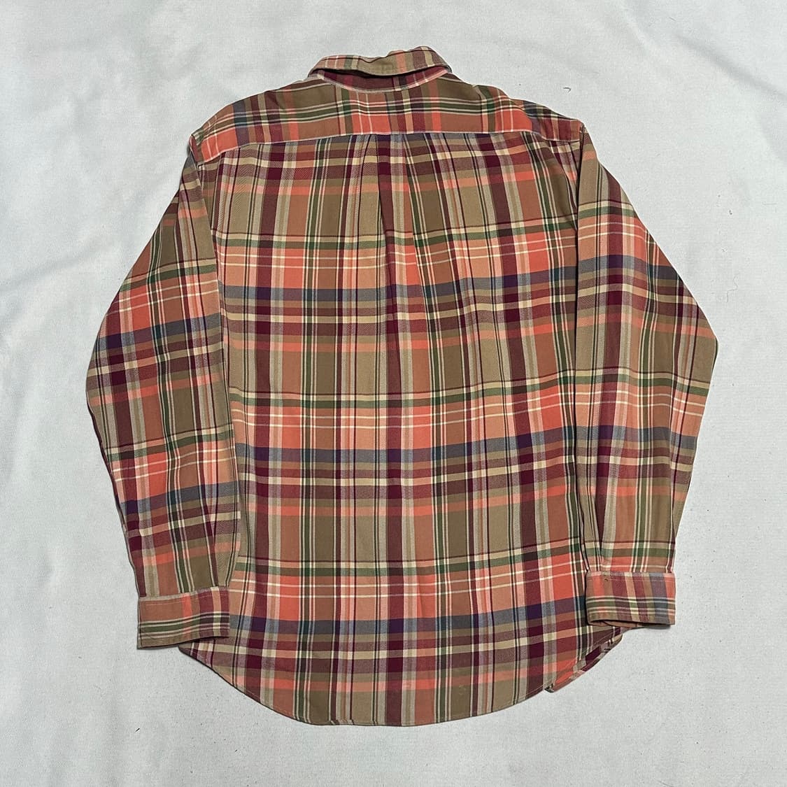 XL 폴로랄프로렌 커스텀 핏 타탄 체크 셔츠 상품이미지3