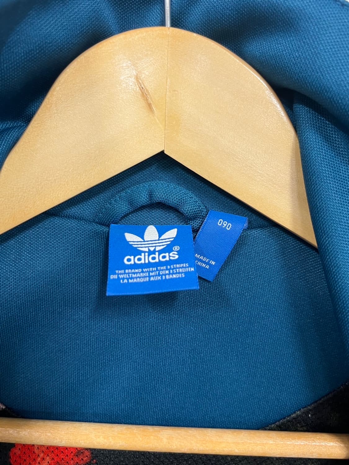 아디다스 빅로고 트레포일 청록 유로파 트랙 져지 상품이미지7