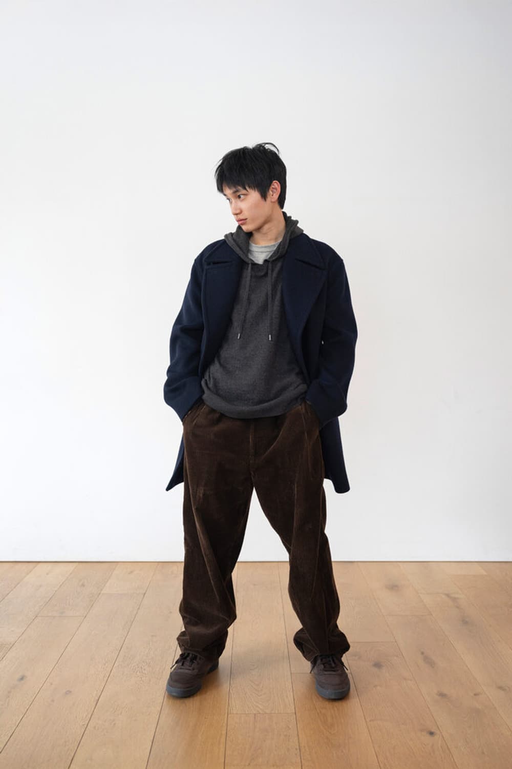 ham 함 피코트 네이비 2 상품이미지3