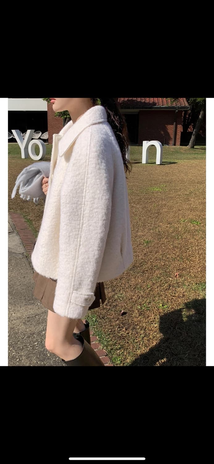 디어먼트 덤블 하프 싱글 코트 상품이미지5