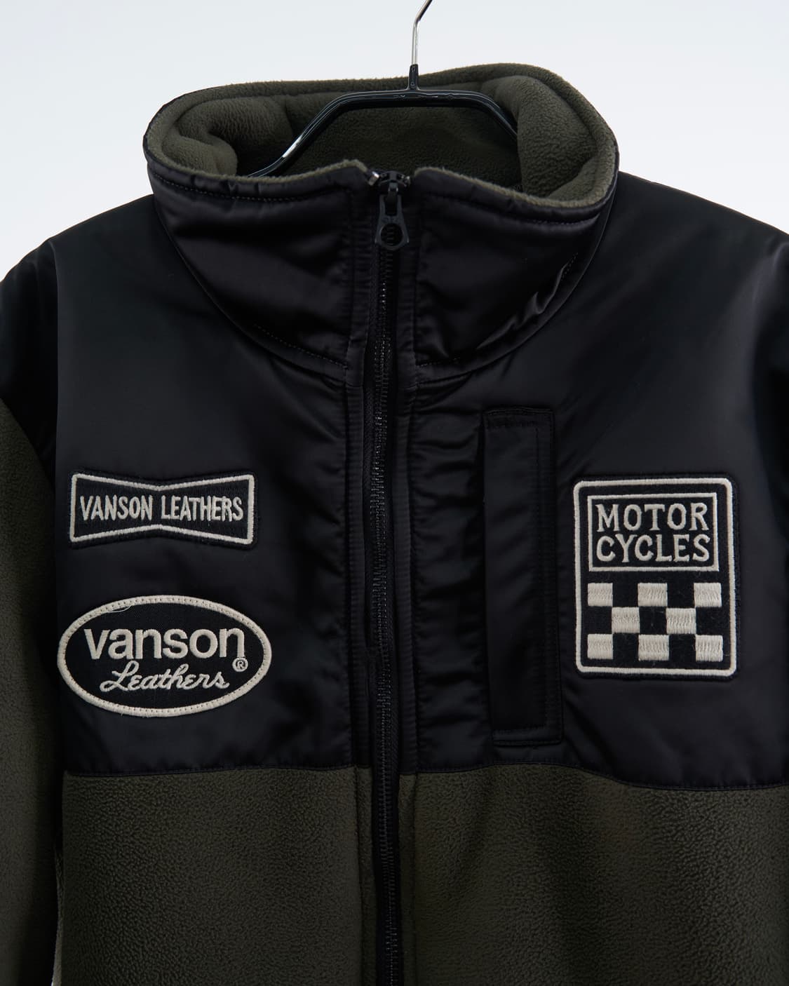 Vanson Leathers 라이더 본딩 양털 자켓 상품이미지4