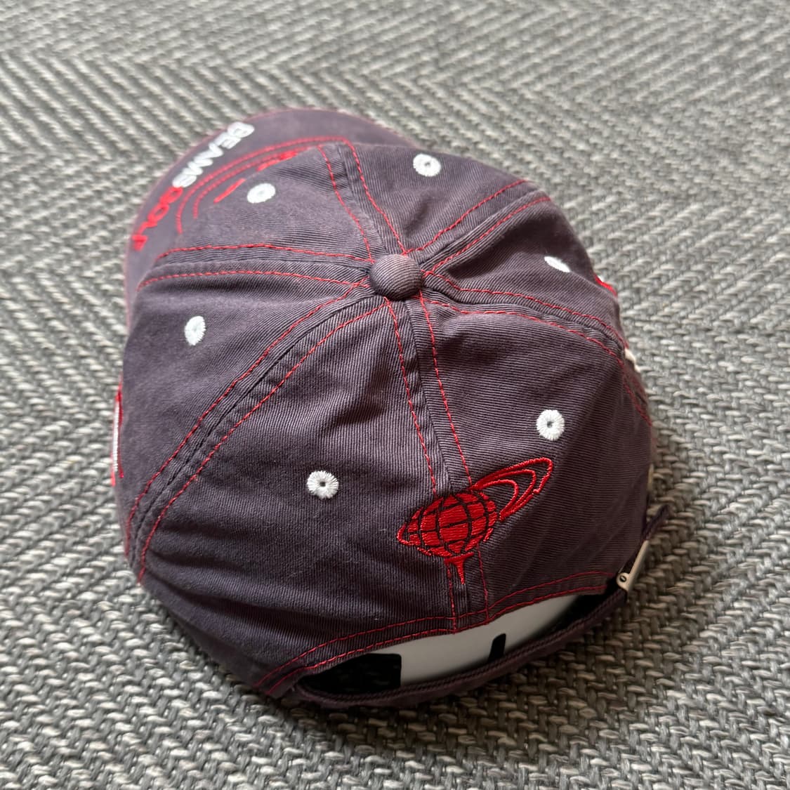 빔즈 골프 디테일 레터링 볼캡 S 상품이미지4