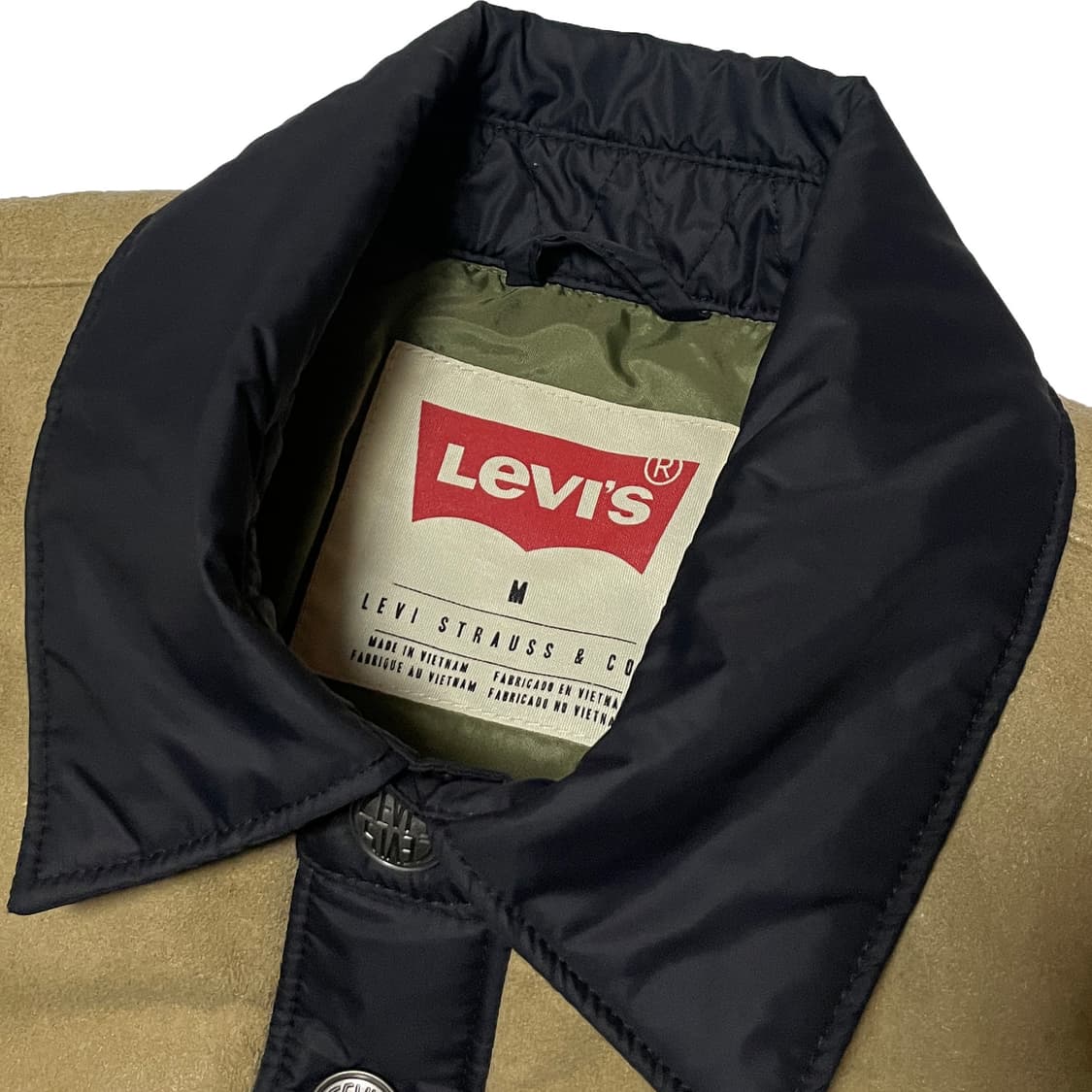 리바이스 블랙탭 웨스턴 셔츠 패딩 상품이미지6