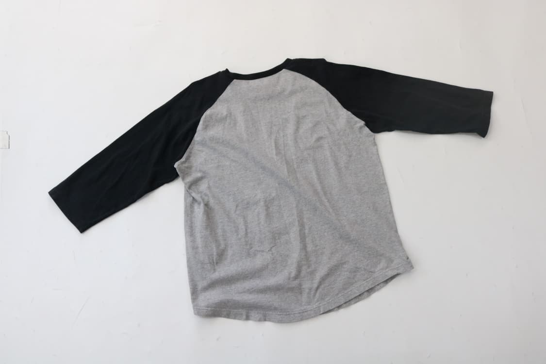 ERI KITAMURA 에리 키타무라 빈티지 래글런 7부 티셔츠 (L) 상품이미지5