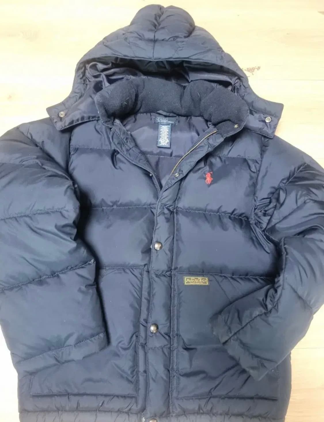 폴로 다운패딩 상품이미지1