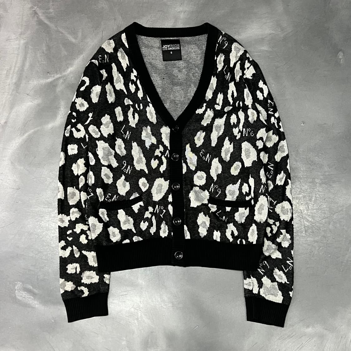  조이리치 레오파드 가디건 y15408 상품이미지1
