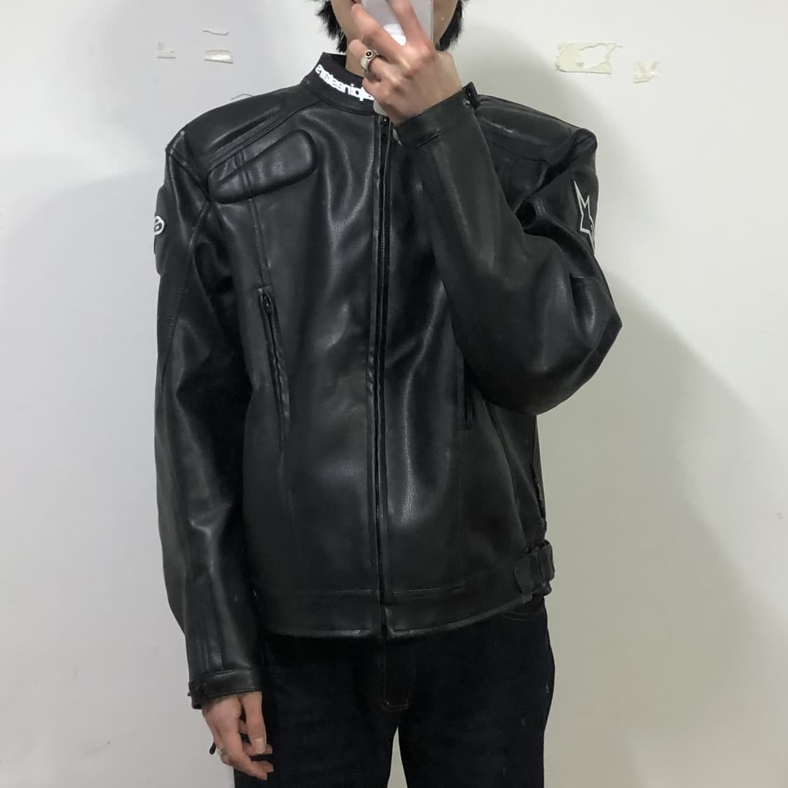 알파인스타 레이싱 레더자켓 상품이미지3