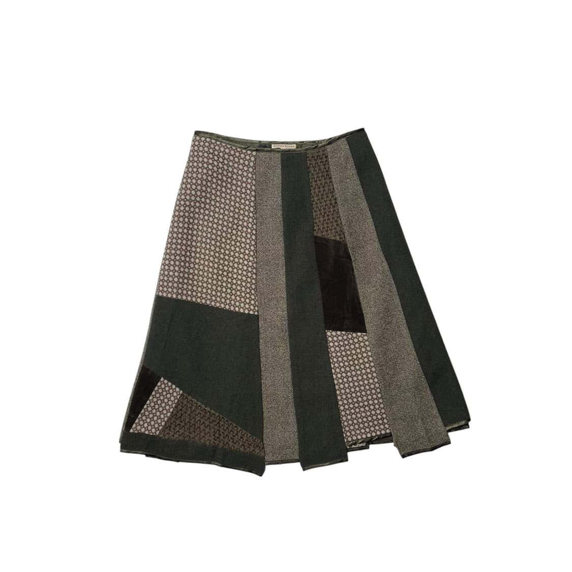 Dress for me 멀티패브릭 스커트 상품이미지1