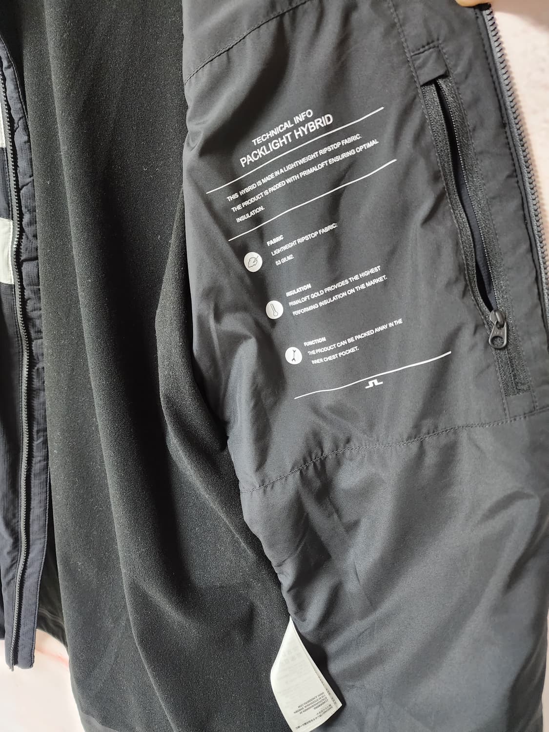 제이린드버그 남성 골프 라이트 패딩 점퍼 상품이미지6