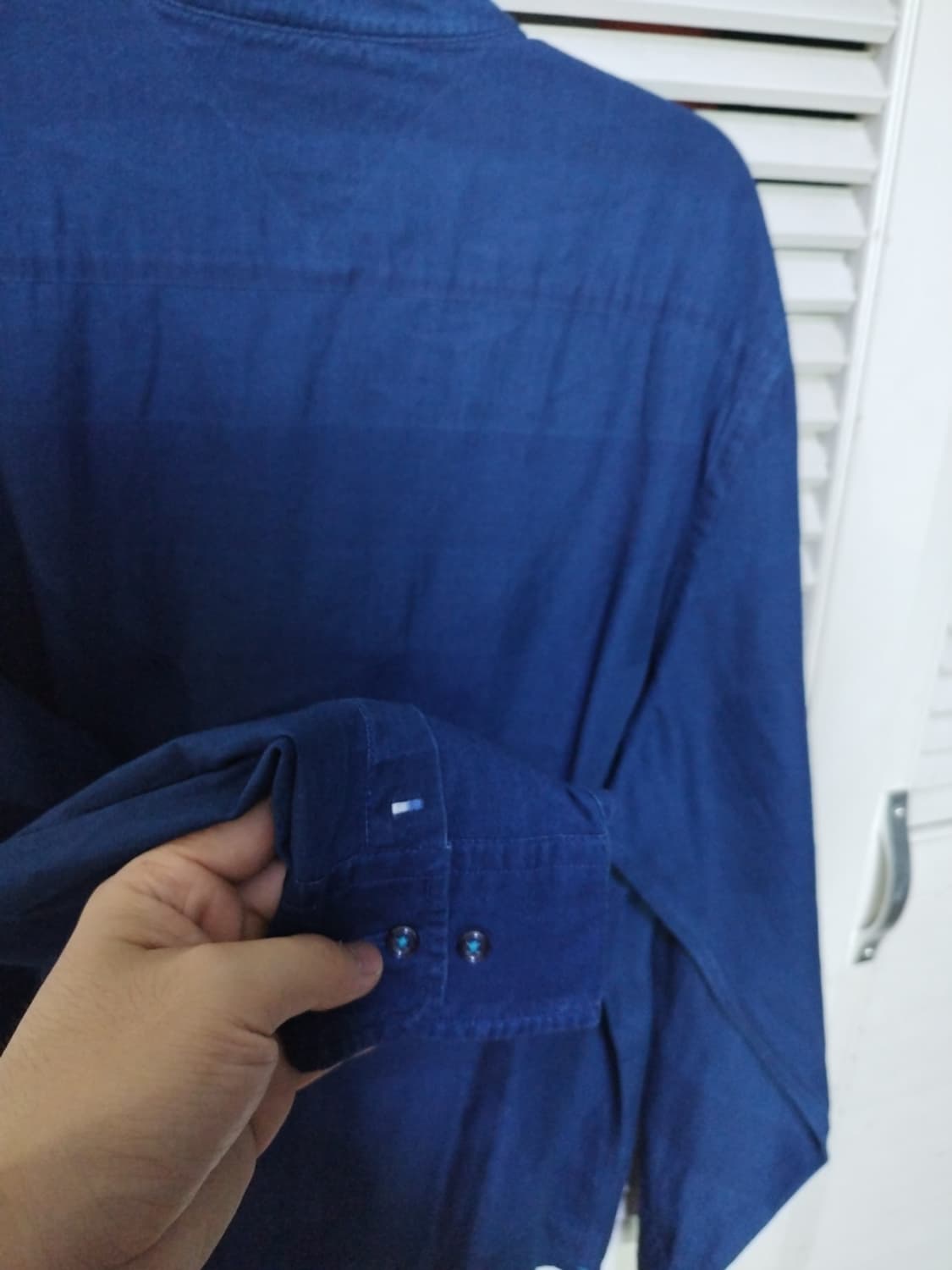새거 2XL 타미힐피거 인디고 데님 셔츠 청남방 상품이미지5