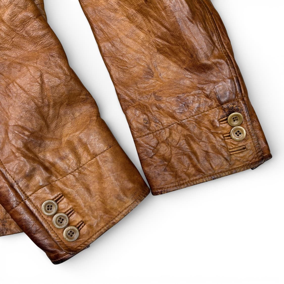 90's CP컴퍼니 램스킨 레더 자켓 상품이미지7