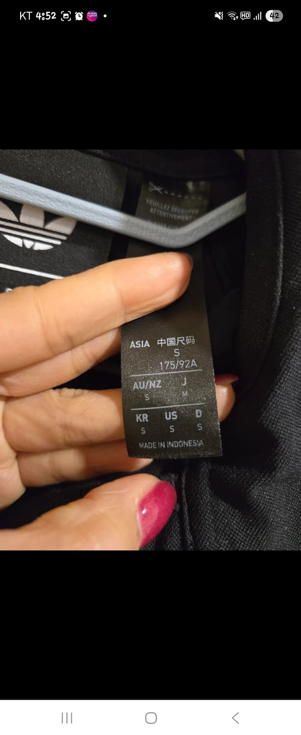 아디다스 윌리 샤바리아 블랙 셔츠 S 상품이미지5