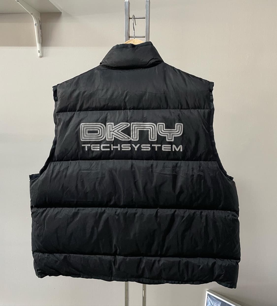 90s DKNY 테크시스템 덕다운 푸퍼베스트 110 상품이미지4
