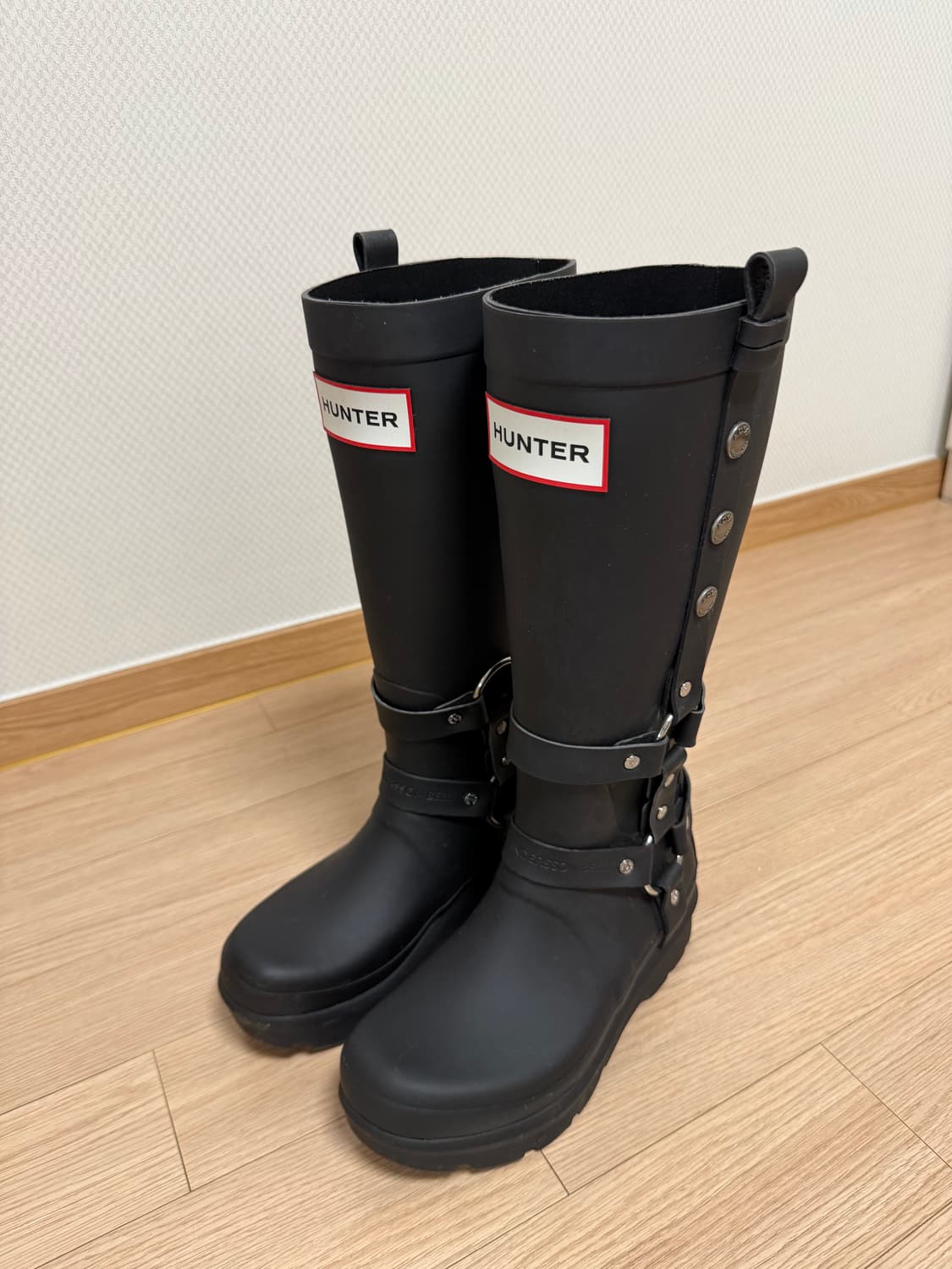 앤더슨벨 X 헌터(hunter) 오리지날 2.0 톨 레인부츠 블랙 240 상품이미지2