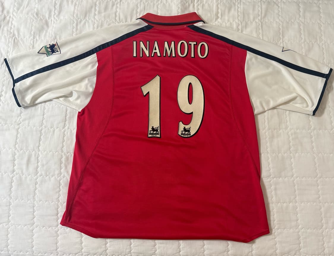 00-02 아스날 홈 No.19 이나모토 해외 XL사이즈 상품이미지2