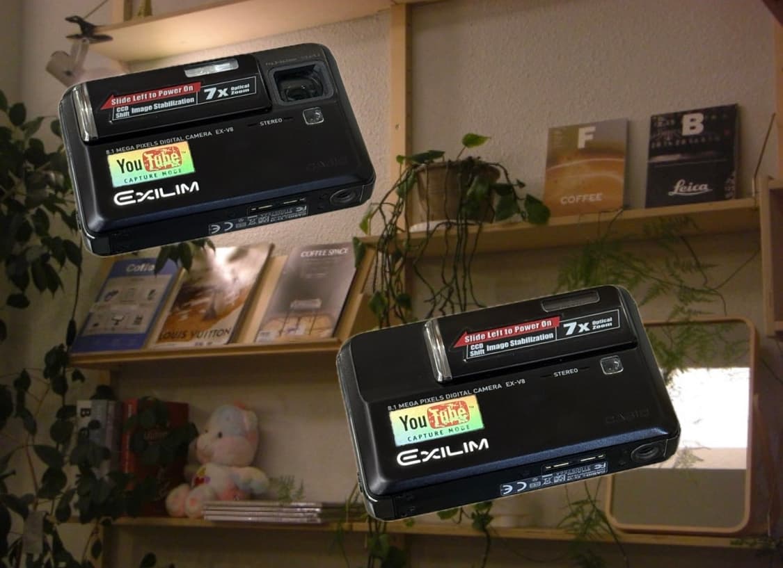 [작례☑️] Casio EXILIM EX-V8 디지털카메라 상품이미지1