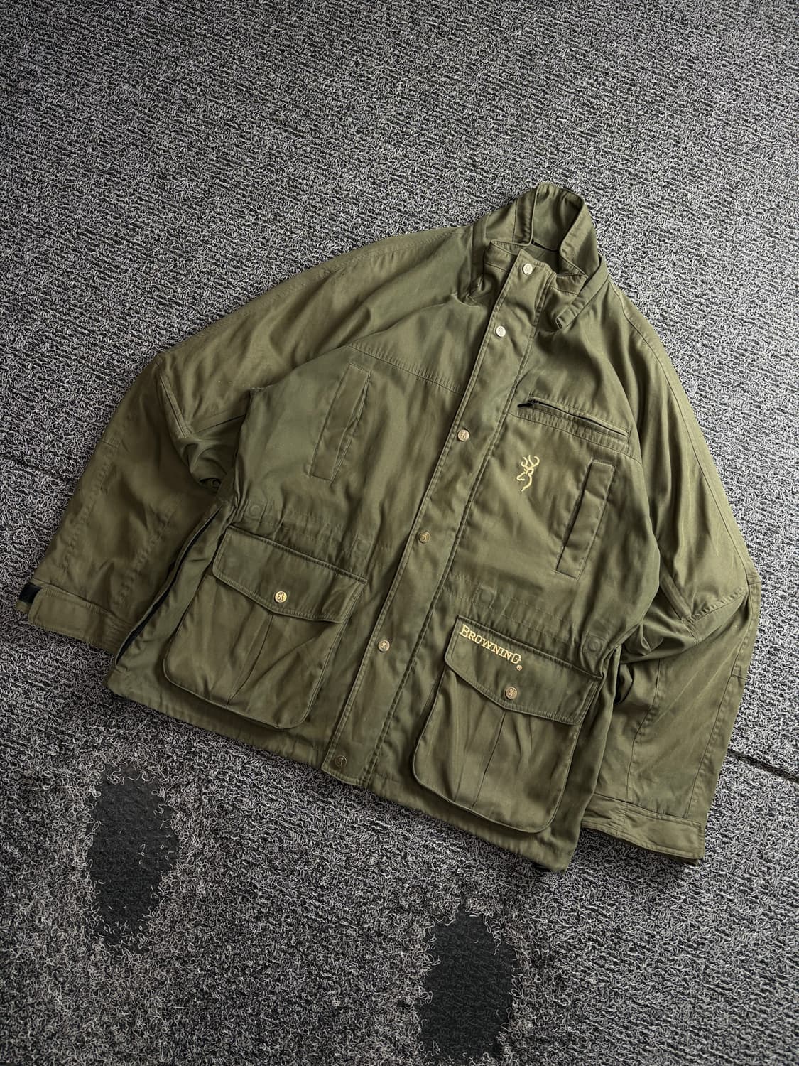 BROWNING 아카이브 자수로고 헌팅 자켓 3561 상품이미지1