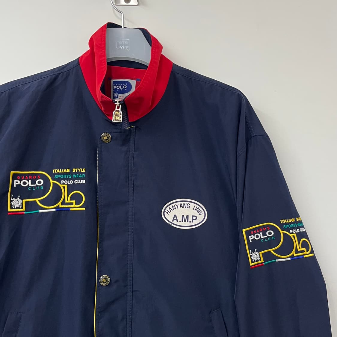 폴로 클럽 90s 한양대학교 A.M.P 바람막이 자켓 상품이미지4